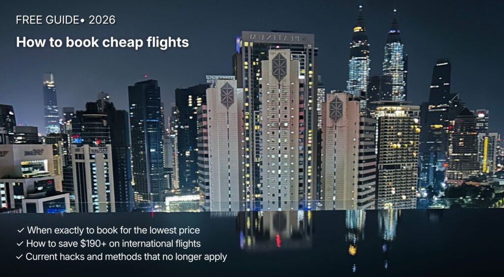 The strategies most travelers figure out too late — when to book, which tools to use, how to find error fares, and why shifting your dates by just two days can save you hundreds.